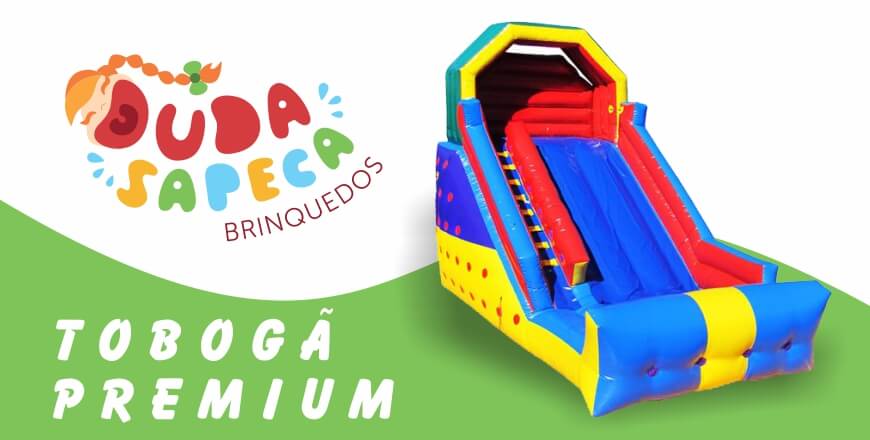 Duda Sapeca Brinquedos - Tobogã Premium